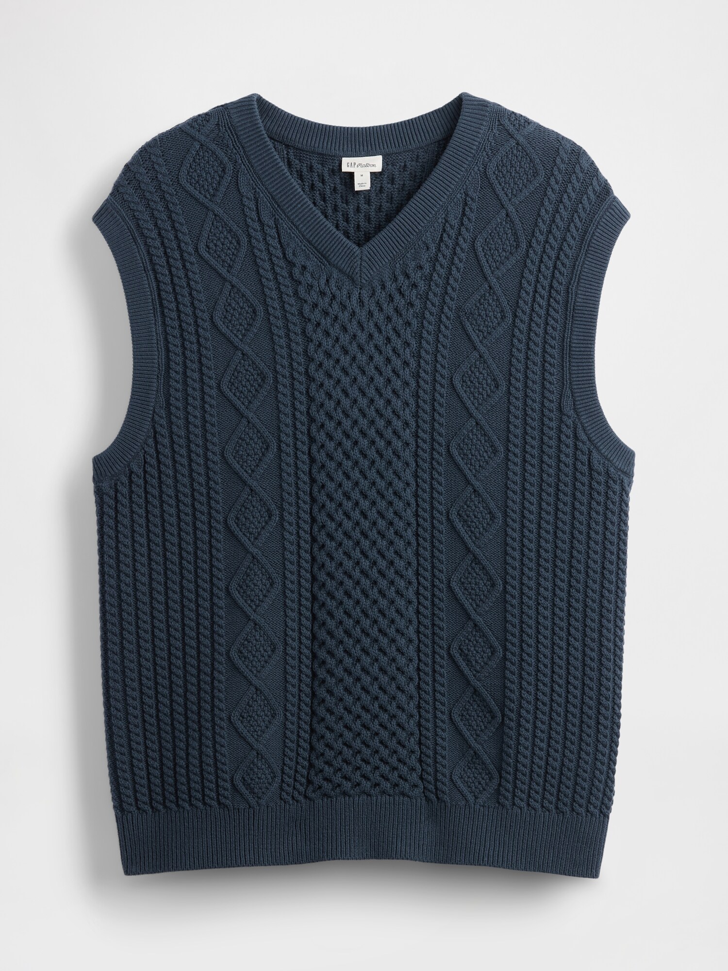Gap × Malbon ケーブルニットベスト-2