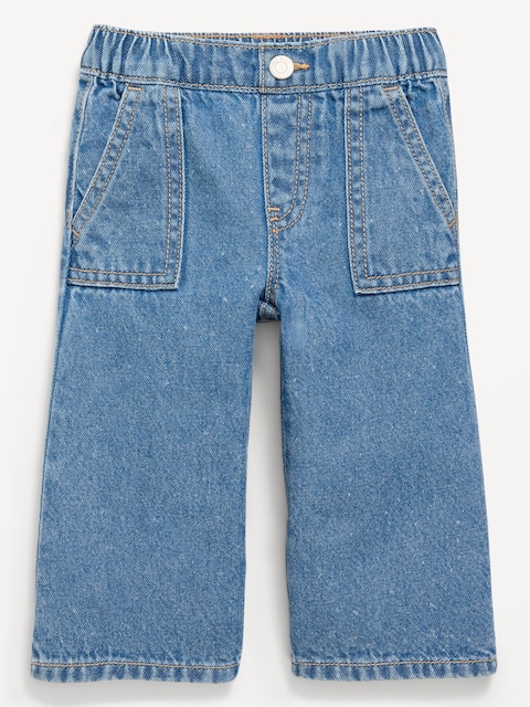Pull-On Baggy Utility Jeans for Baby
