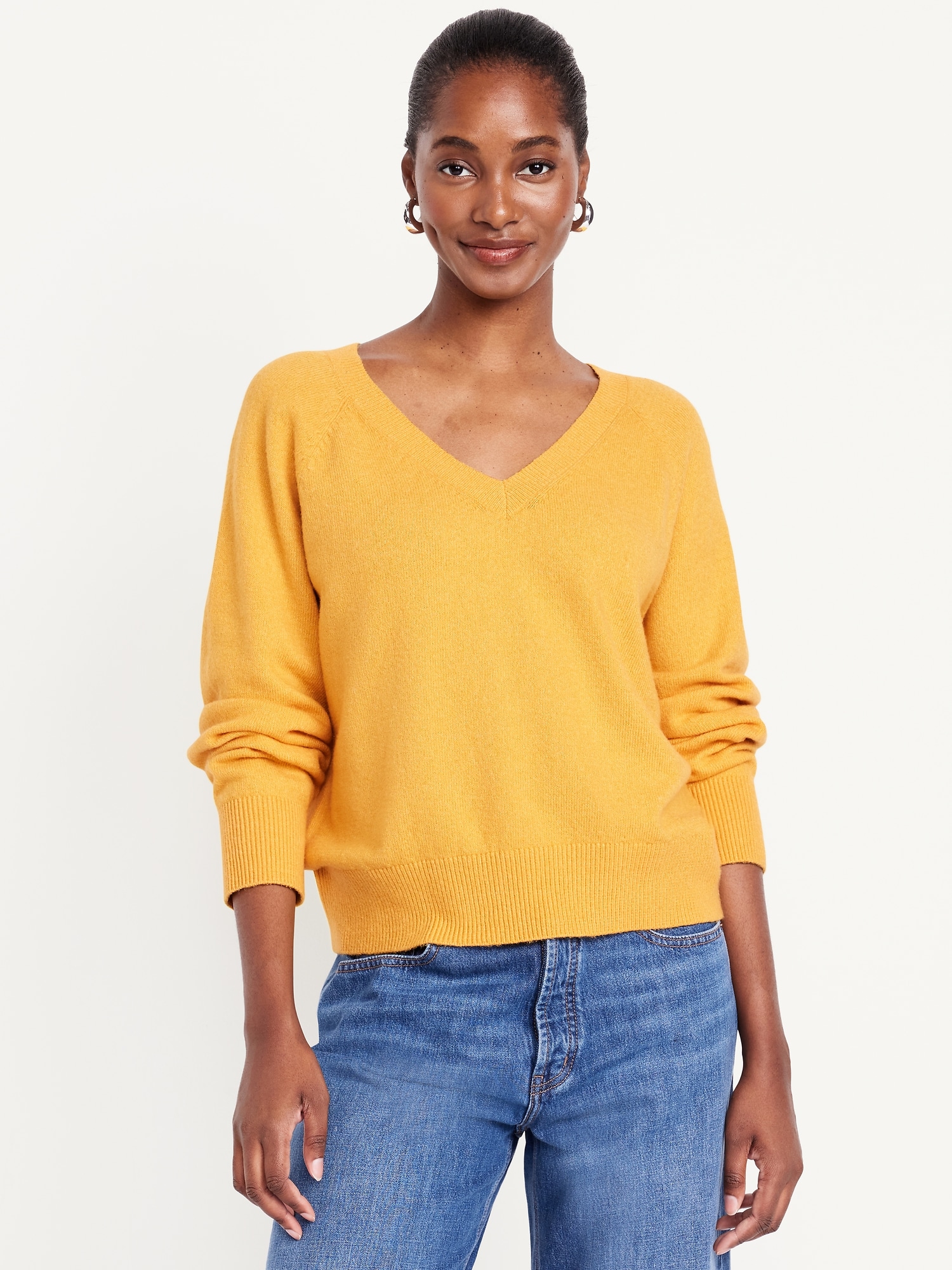 SoSoft Loose V-Neck Sweater