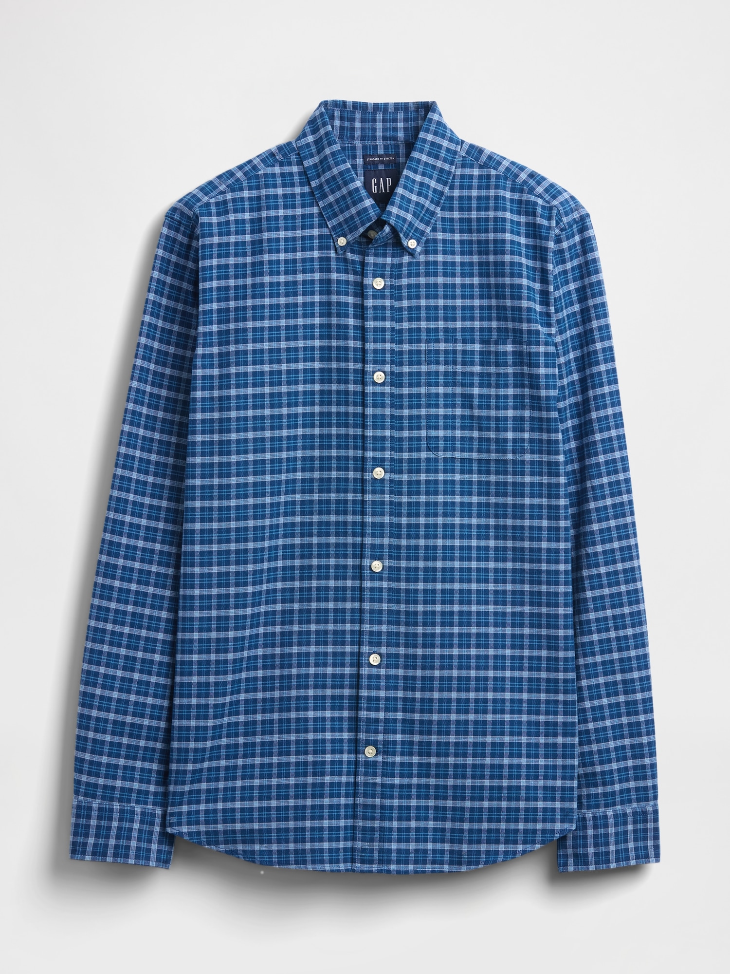 【A.P.C.】オックスフォードシャツ 青 Lサイズ A.P.C. / アーペーセー | オックスフォードシャツ - Blue | 通販
