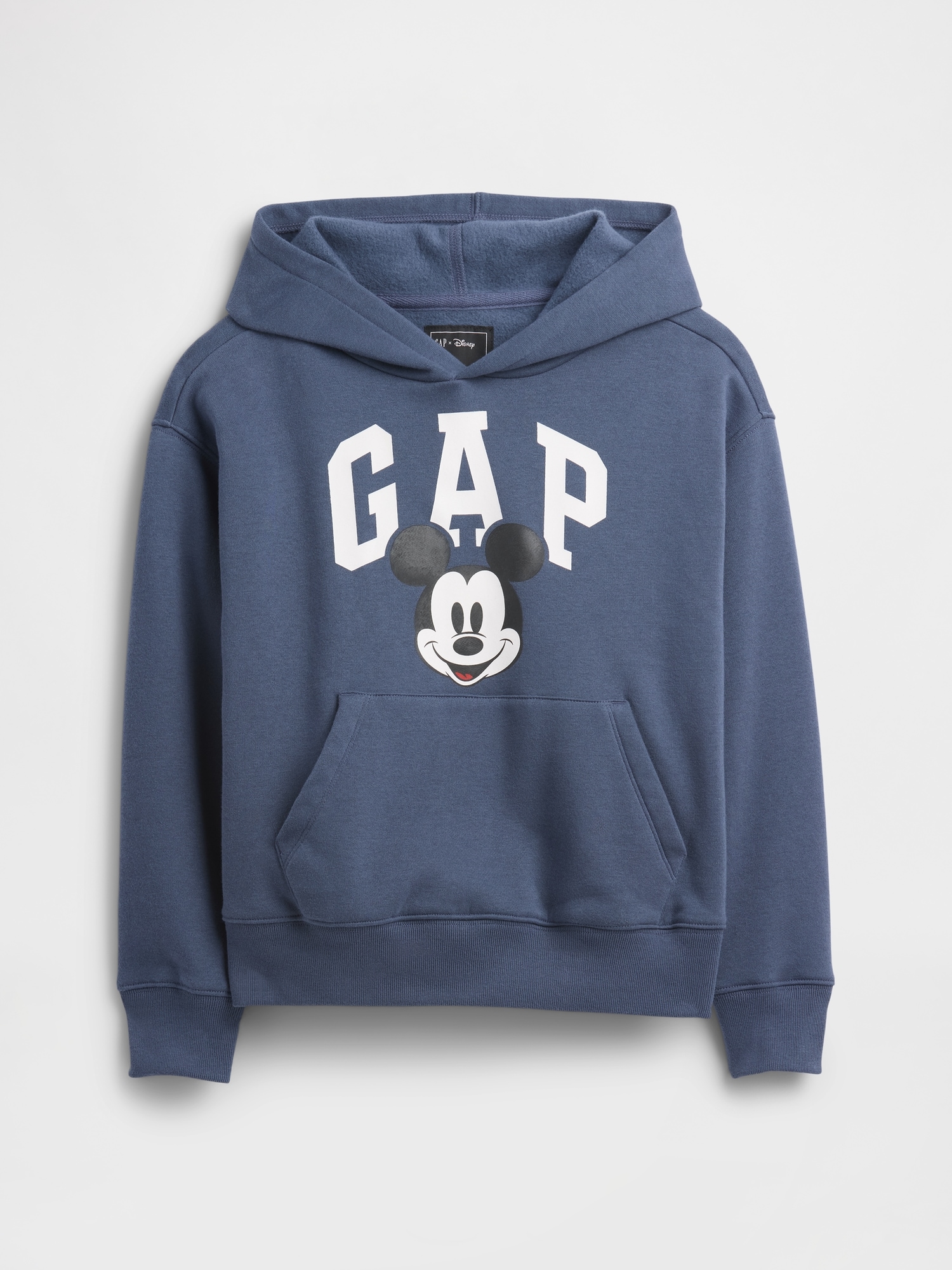 GapKids × ディズニー ミッキーマウス リラックスフィット GAPロゴパーカー-0