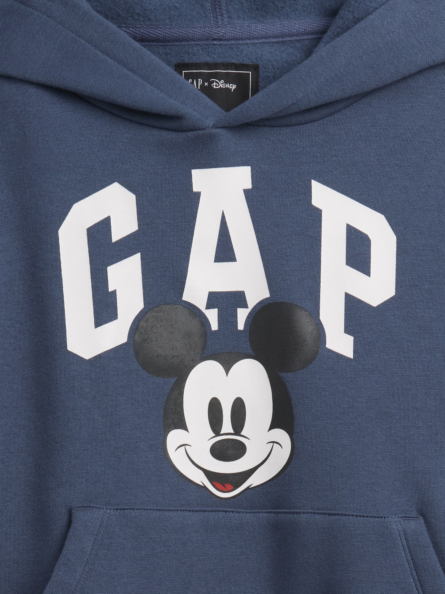 GapKids × ディズニー ミッキーマウス リラックスフィット GAPロゴパーカー-2