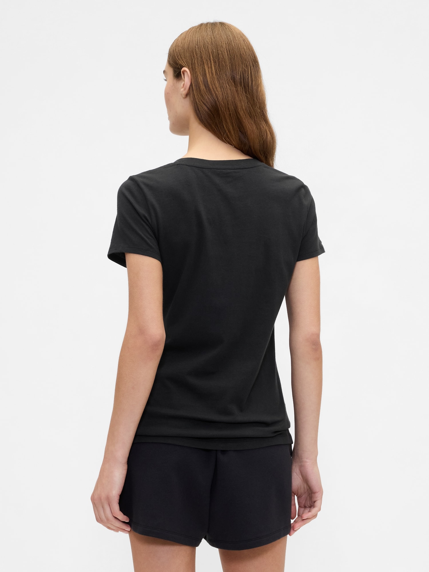 Gap × ディズニー ミニーマウス GAPロゴTシャツ-1