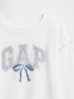 babyGap GAPロゴ ラッフルフリル クルーネックTシャツ-2
