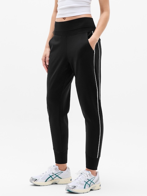 Venice High Rise Track Stripe Jogger