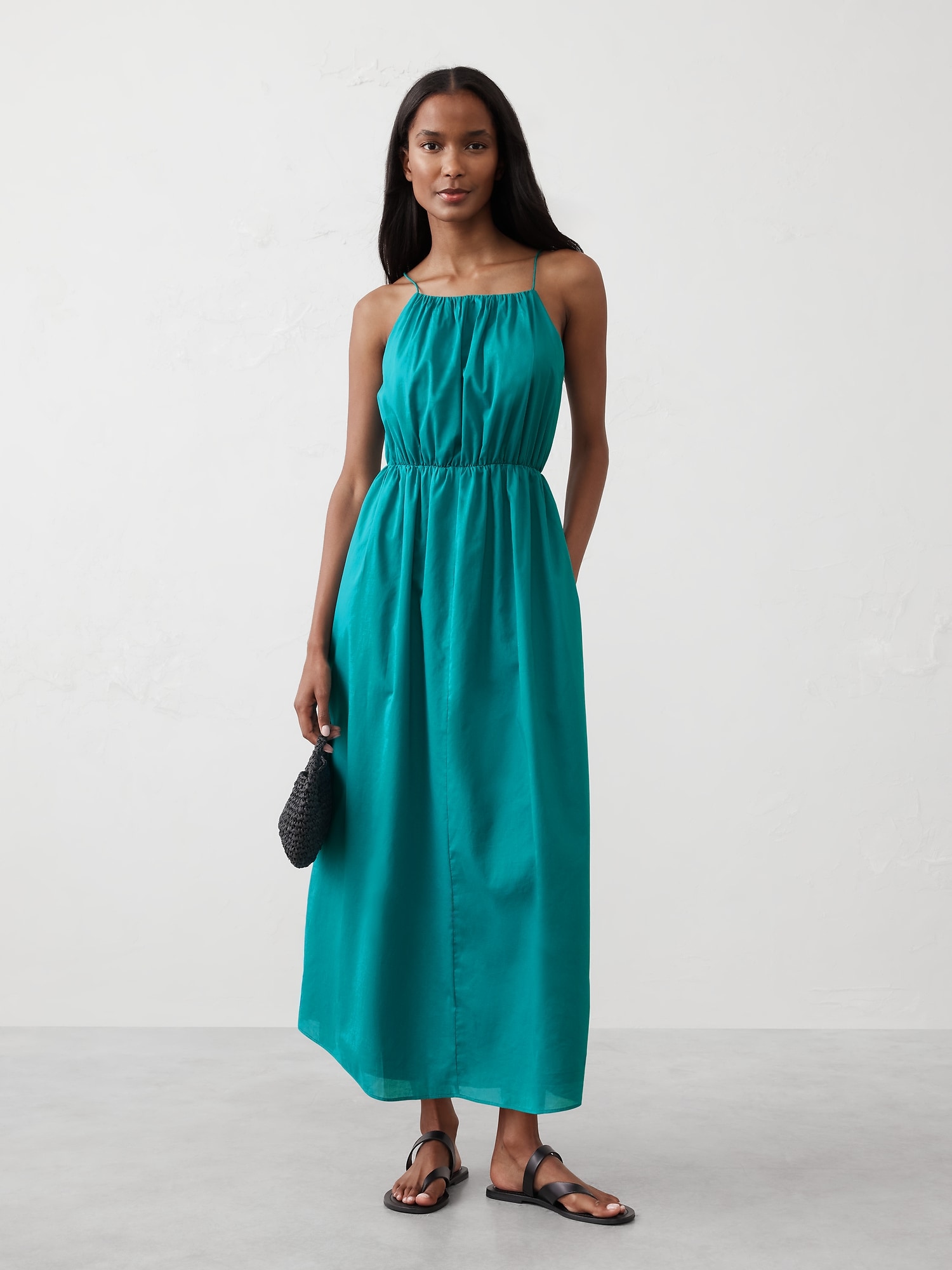 Halter Maxi Dresses | Banana Republic Factory