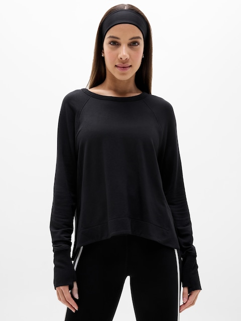 Coaster Luxe Recover High Hip Sweatshirt