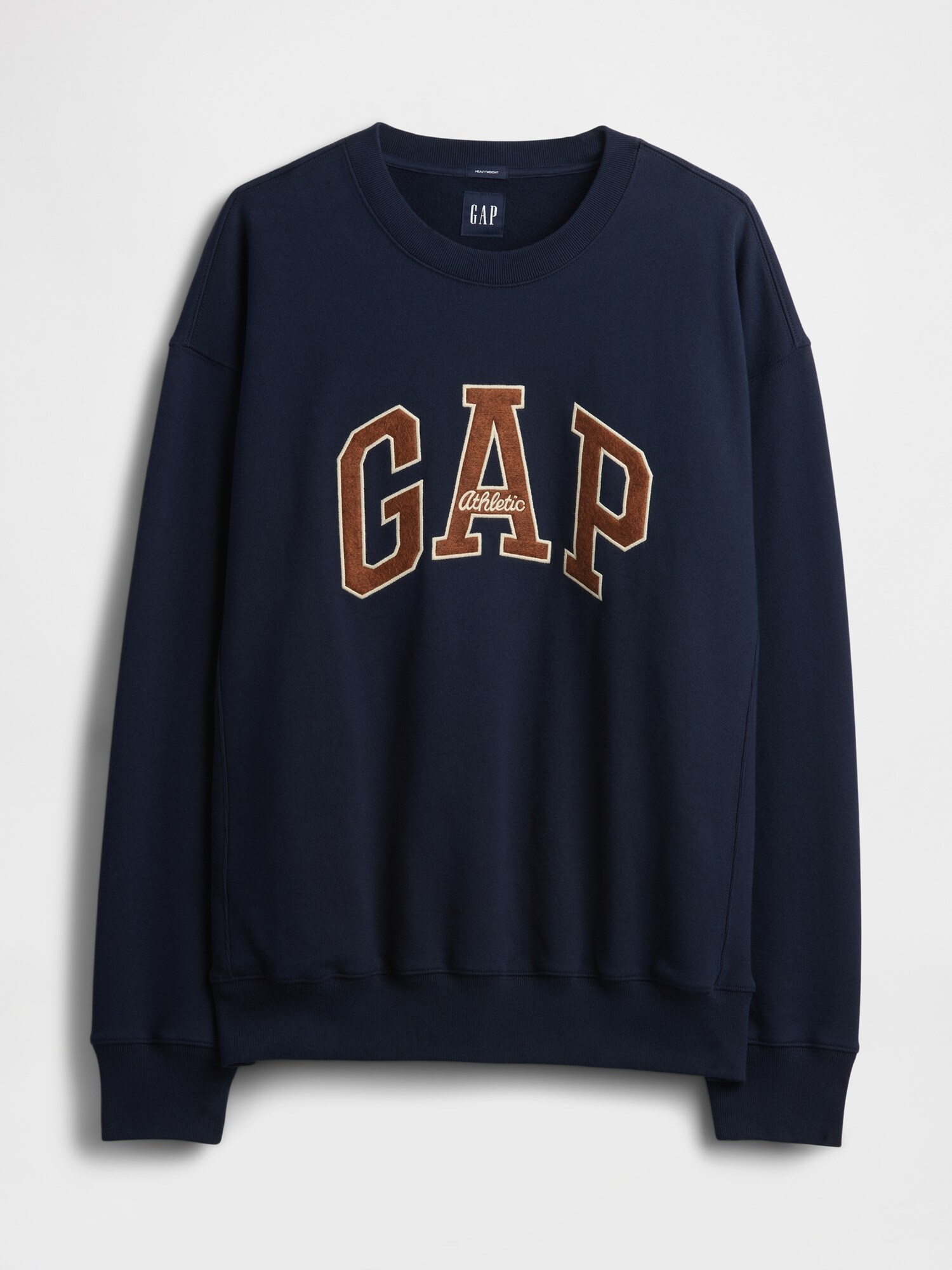 ヘビーウェイト オーバーサイズ GAPロゴ スウェットシャツ-4