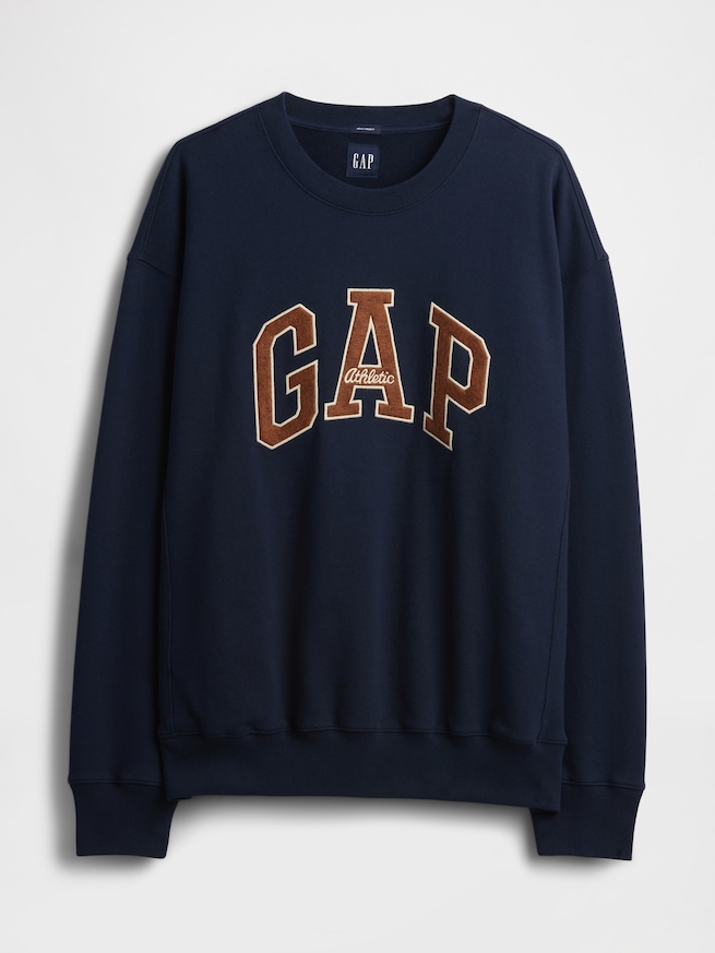 ヘビーウェイト GAP Athleticロゴ スウェットシャツ-4