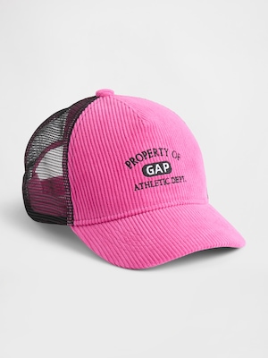 コーデュロイ GAPロゴ ベースボールキャップ (キッズ)