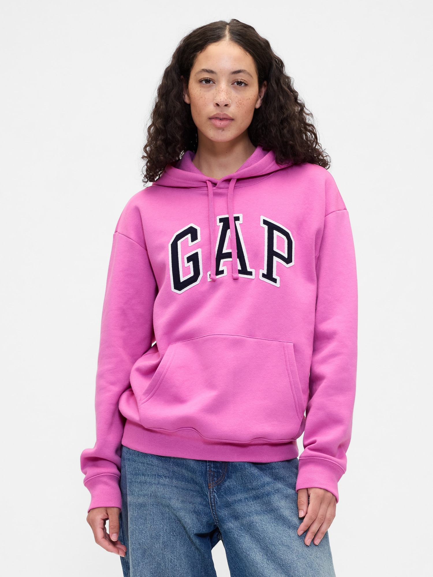 Relaxed Gap Logo Hoodie
