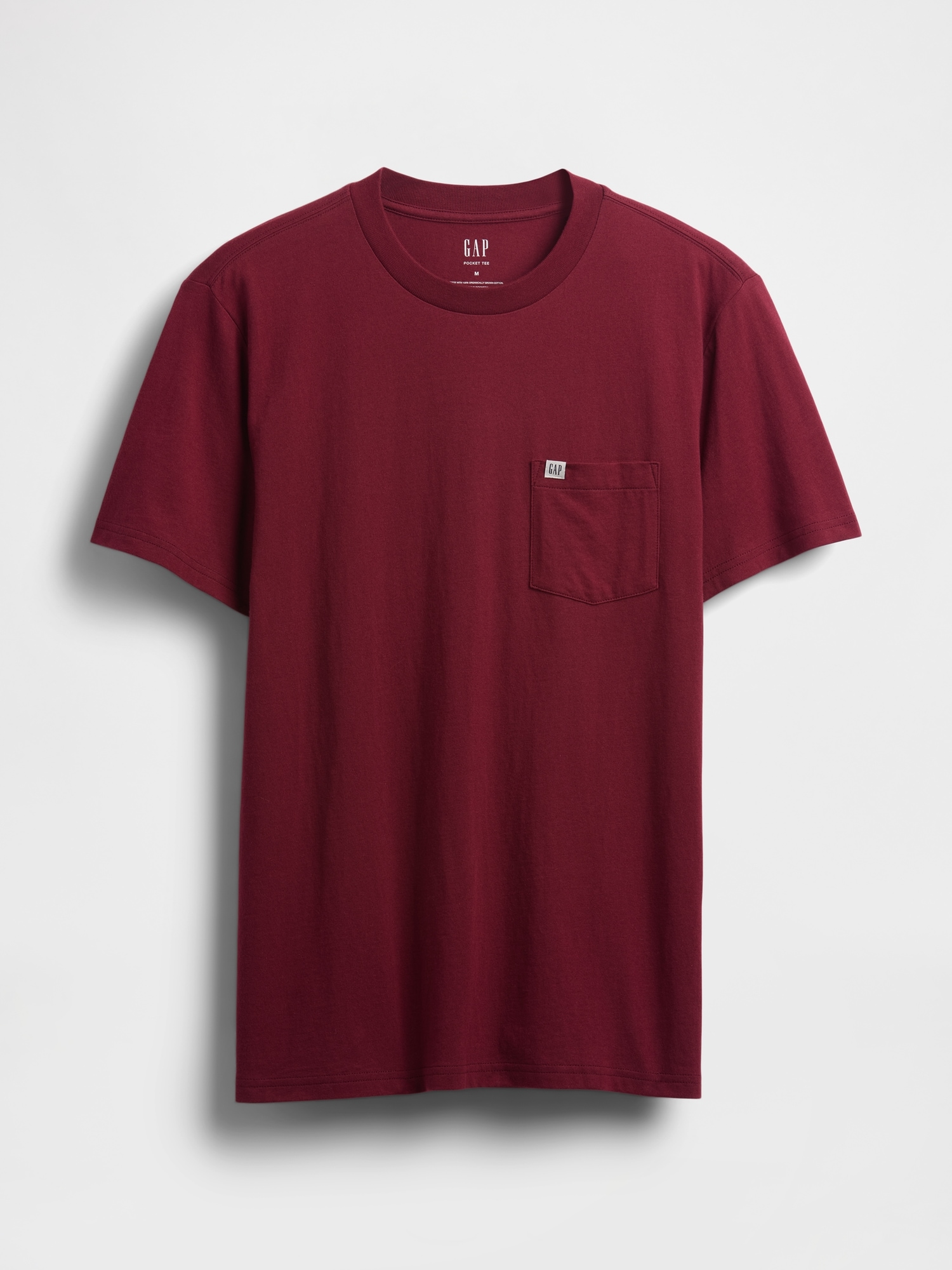 GAPミニロゴ ポケット Tシャツ(ユニセックス)-4
