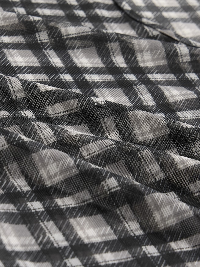 メッシュ クロップドTシャツ-3