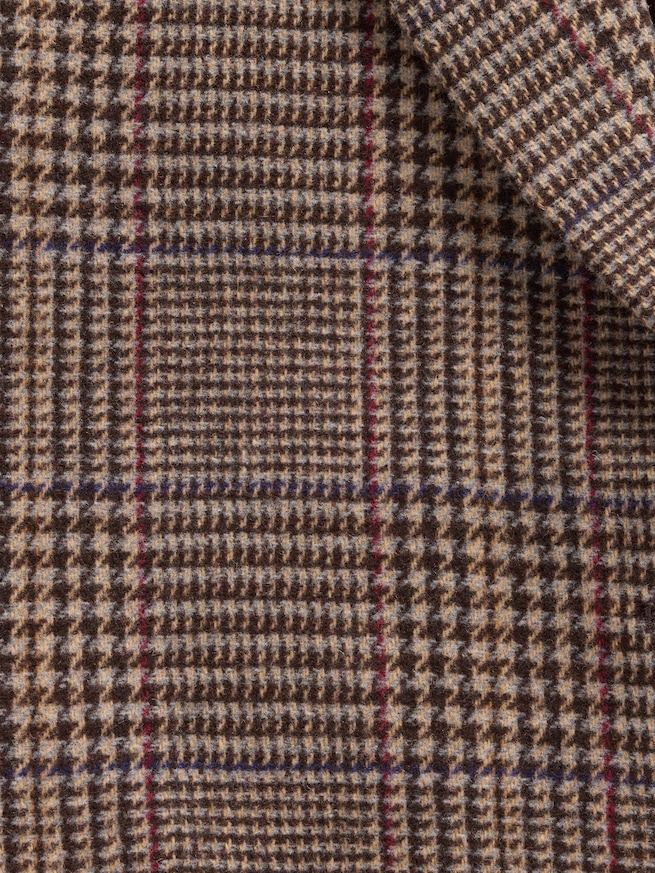 オーバーサイズ ウールブレンド ブレザー-3