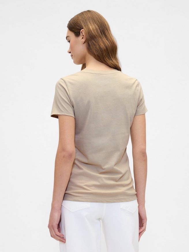 Gap × ディズニー ミニーマウス GAPロゴTシャツ-1