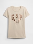 Gap × ディズニー ミニーマウス GAPロゴTシャツ-3