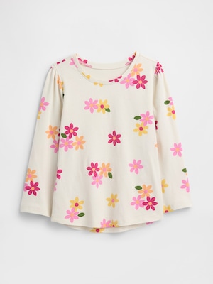 babyGap パフスリーブ クルーネックTシャツ