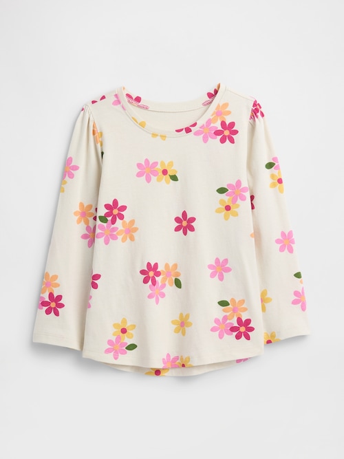 babyGap パフスリーブ クルーネックTシャツ