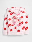 babyGap GAPロゴ ジップアップパーカー-0