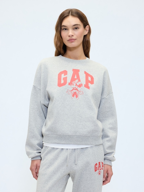 Gap × ディズニー オーバーサイズ GAPロゴ スウェットシャツ