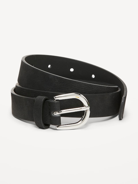 Faux-Suede Belt for Women