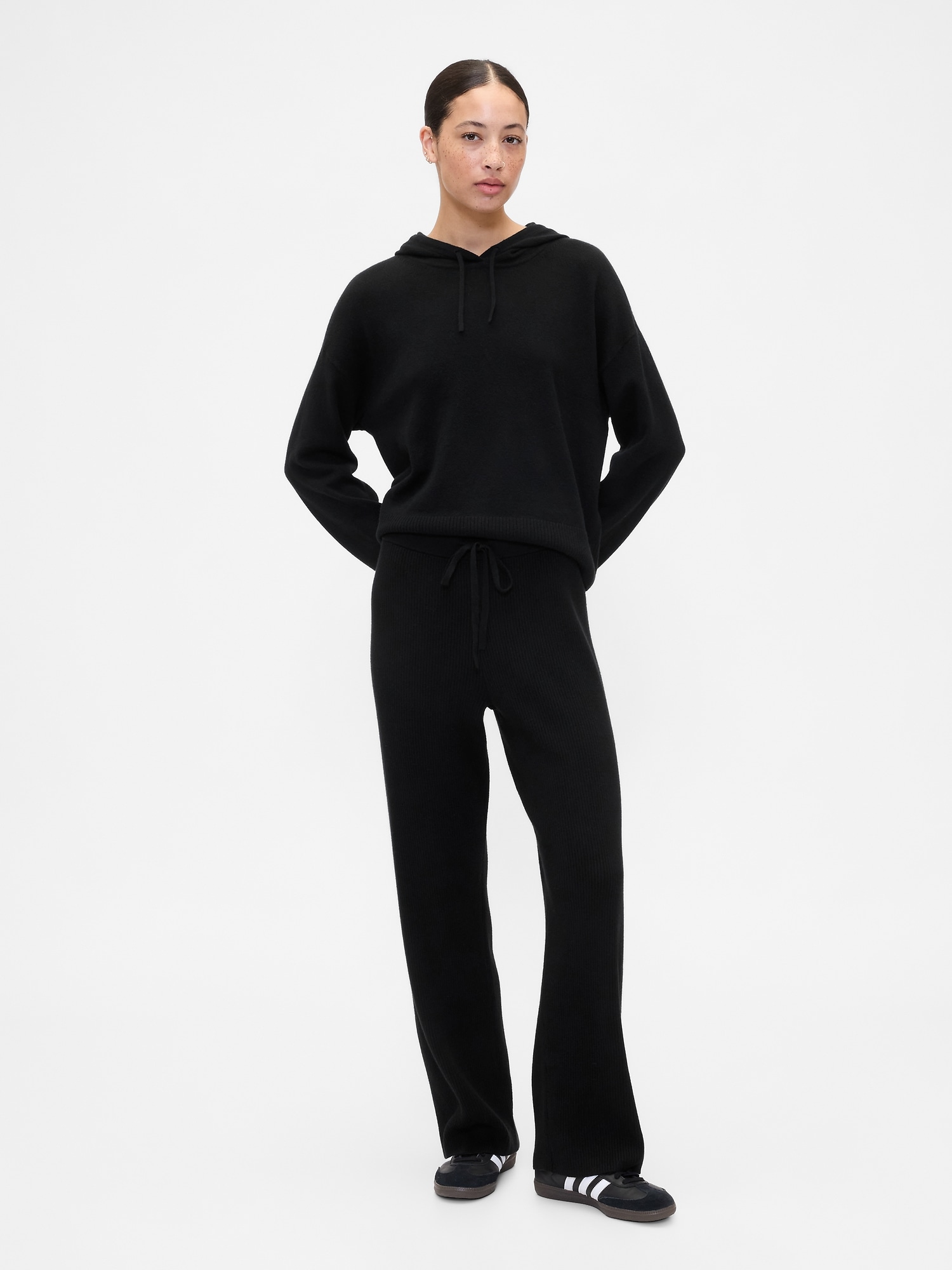 CashSoft Relaxed Ribbed Sweater Pants