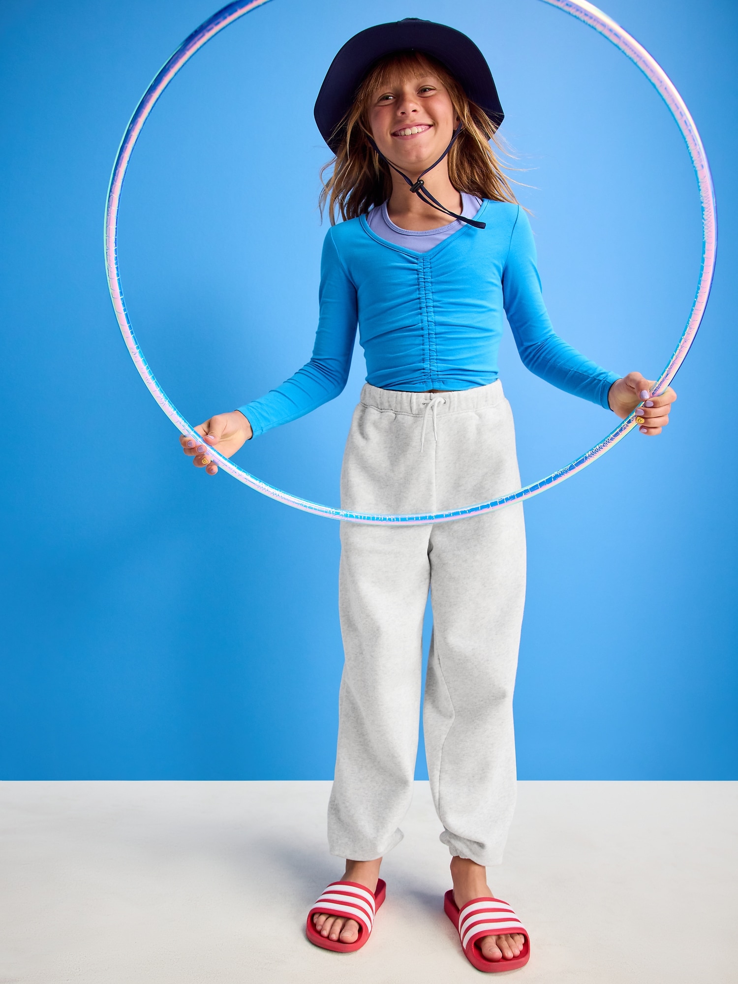 Favorite Fleece High-Waisted Jogger Sweatpants for Girls