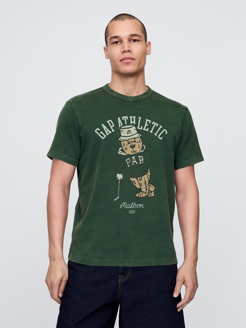 Gap × Malbon ロゴ グラフィックTシャツ