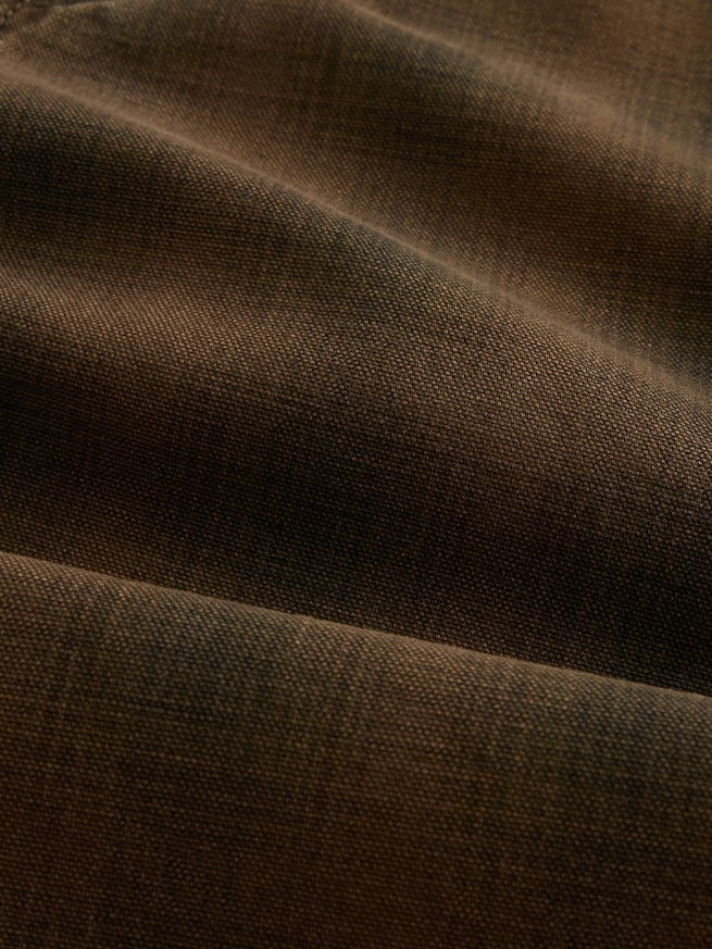 プレイド キャンバス バギーデニム-4