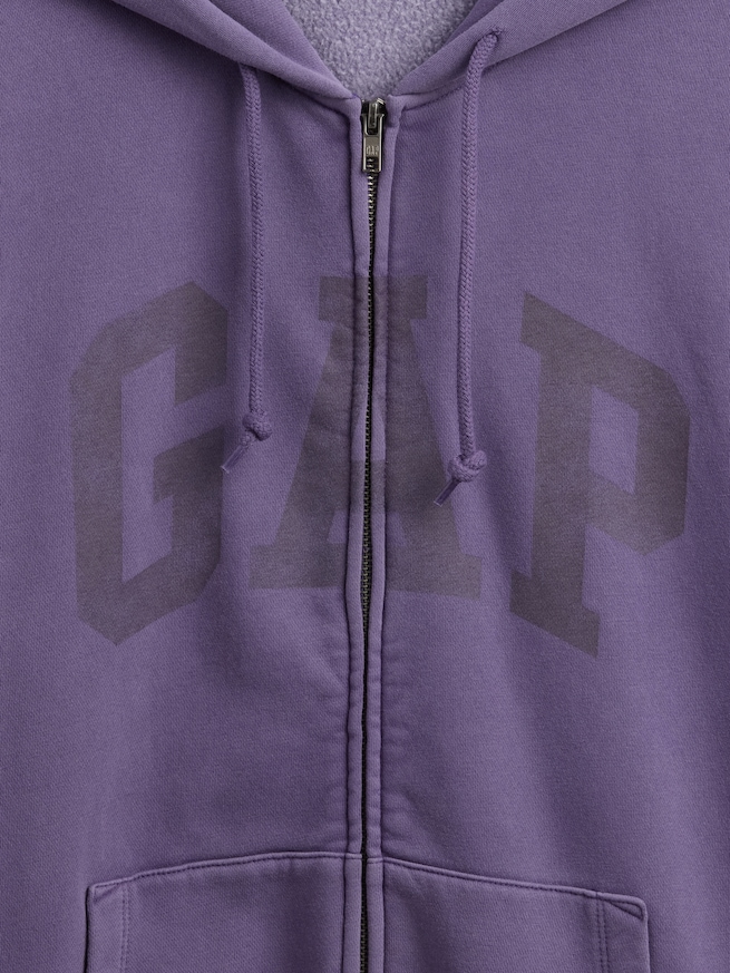 GAPアーチロゴ フルジップ パーカー(ユニセックス)-3