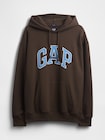 ヘビーウェイト GAP Athleticロゴ パーカー-4