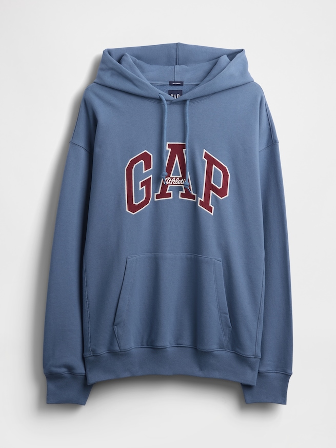 ヘビーウェイト GAP Athleticロゴ パーカー-4