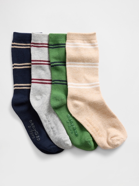 CHAUSSETTES POUR BÉBÉ ET TOUT-PETIT (PAQUET DE 4 PAIRES)