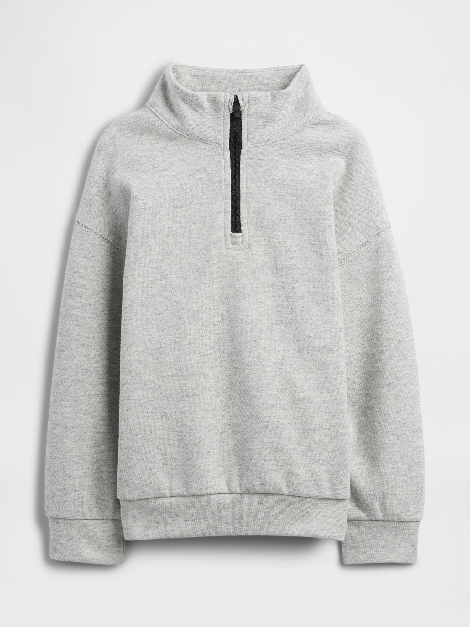 babyGap Relaxed Mockneck Quarter-Zip Sweatshirt
