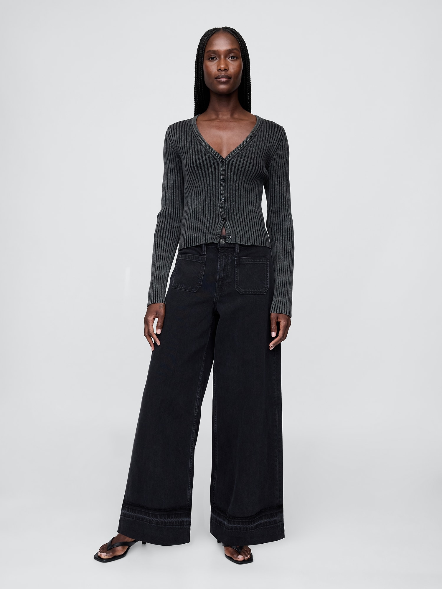 Mid Rise UltraSoft Baggy Jeans