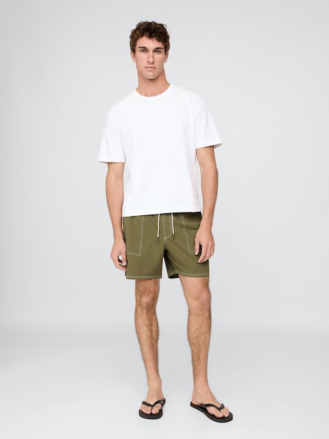 6" Swim Trunks