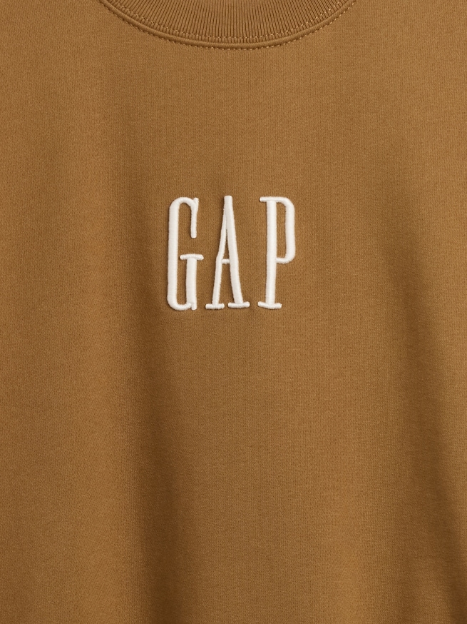 ヘビーウェイト オーバーサイズ GAPロゴ スウェットシャツ-3