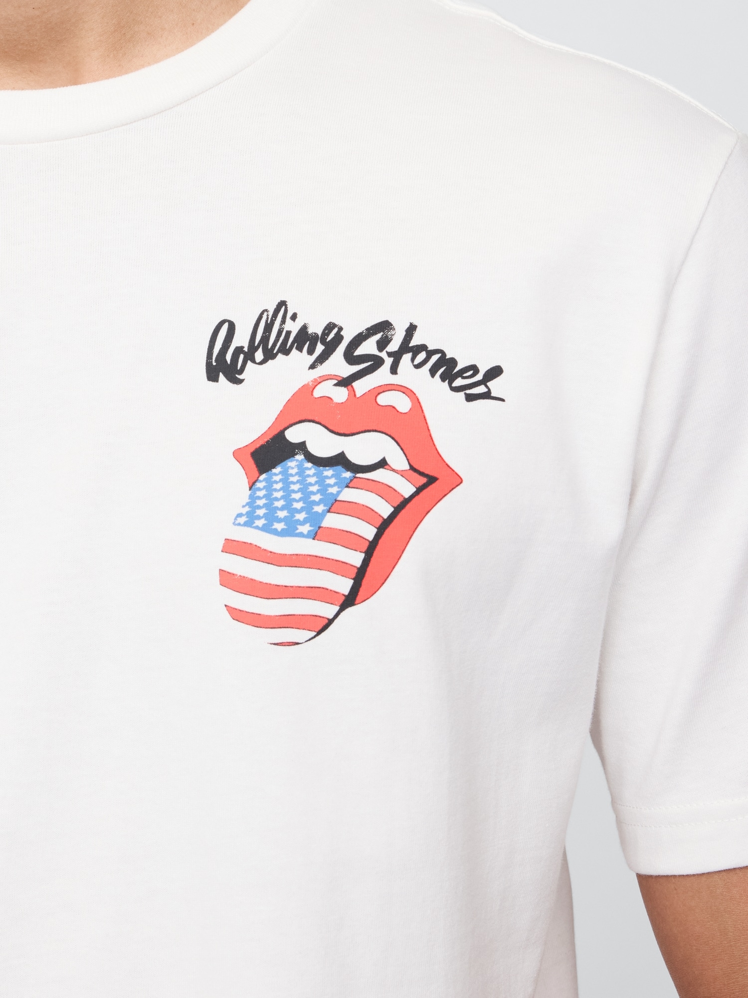 ROLLING STONES © Tシャツ - ホワイト | ZARA Japan / 日本