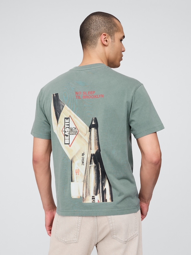ビースティ・ボーイズ グラフィックTシャツ-2