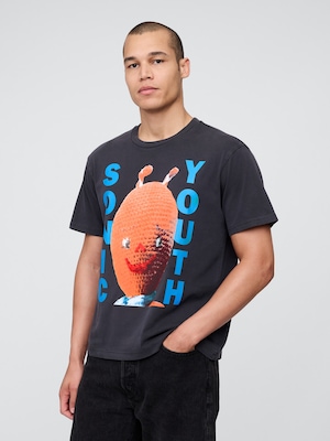 ソニック・ユース リラックス グラフィックTシャツ