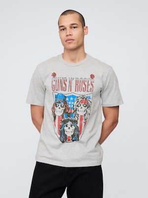 ガンズ・アンド・ローゼズ リラックス グラフィックTシャツ