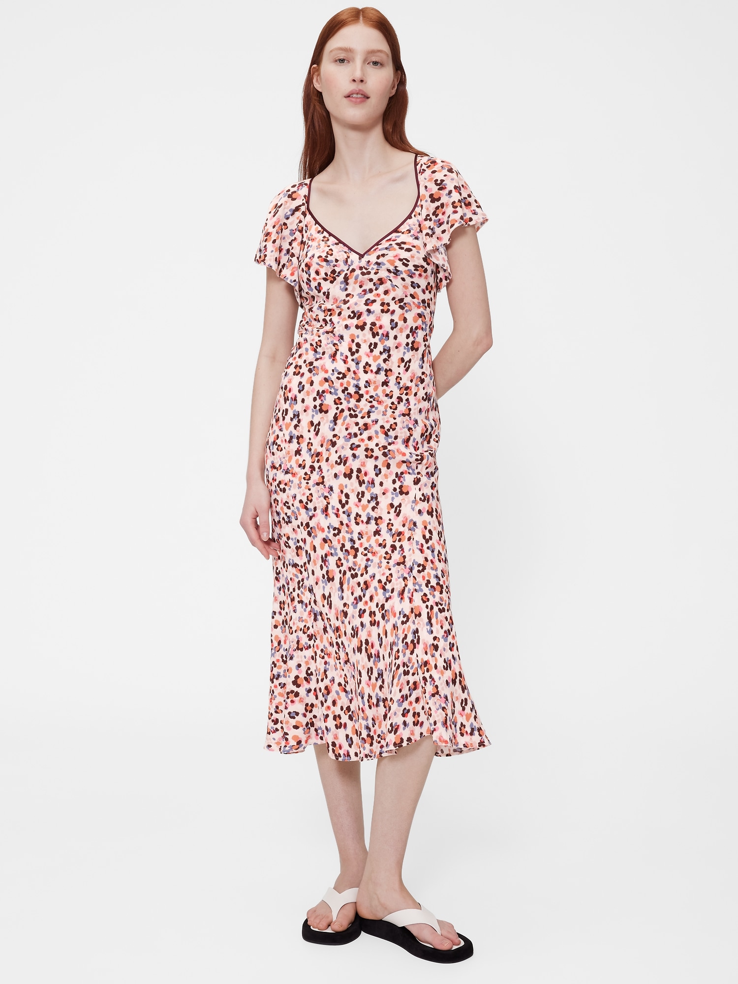 Gap GapStudio クレープ ミディドレス Gap GapStudio クレープ ミディドレス