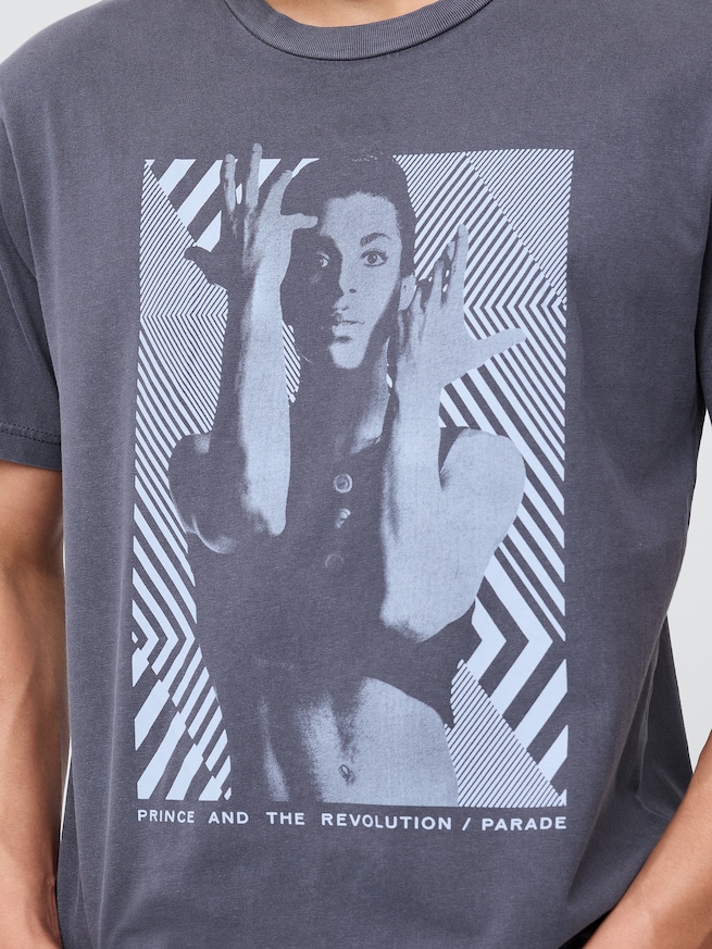プリンス＆ザ・レボリューション グラフィックTシャツ-3