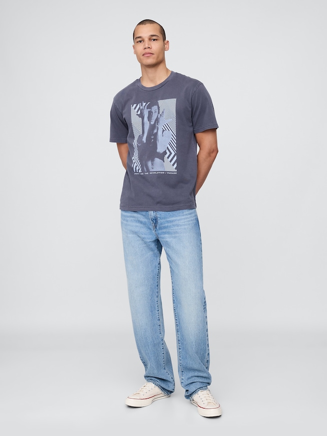 プリンス＆ザ・レボリューション グラフィックTシャツ-1
