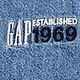 GAPロゴ デニム ビッグシャツ