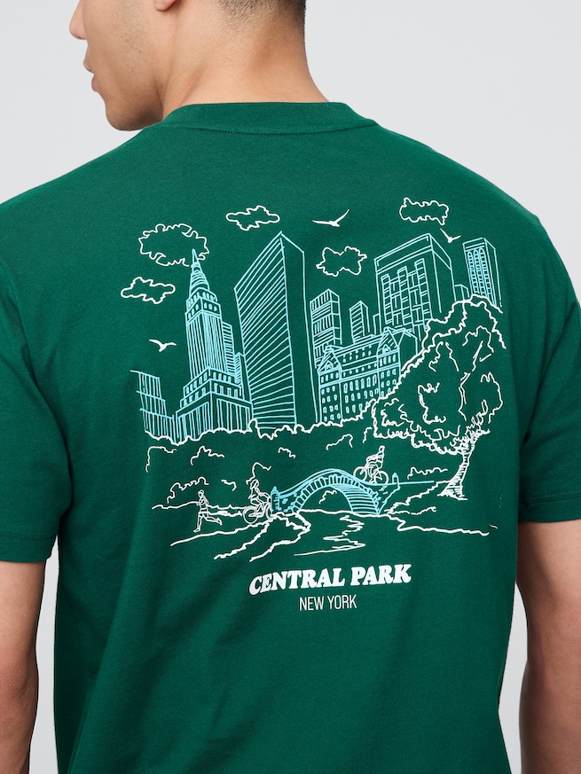 エブリディ ソフト リラックス グラフィックTシャツ-3
