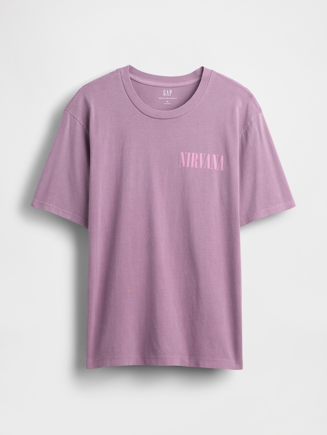 ニルヴァーナ グラフィックTシャツ-4