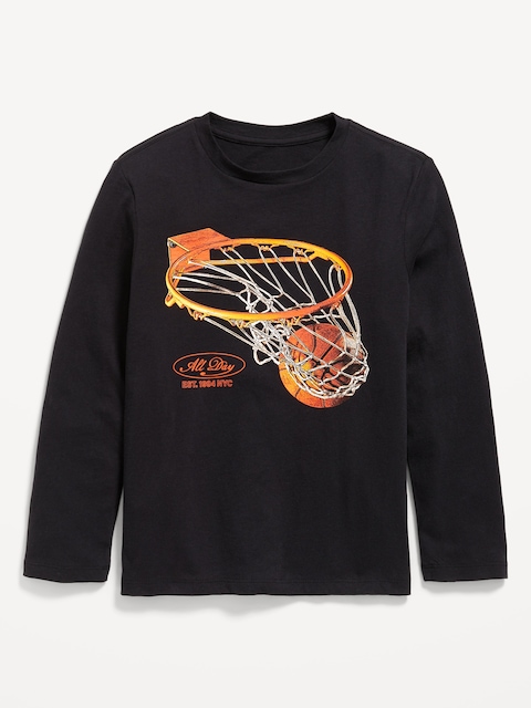 Long-Sleeve Graphic T-Shirt for Boys