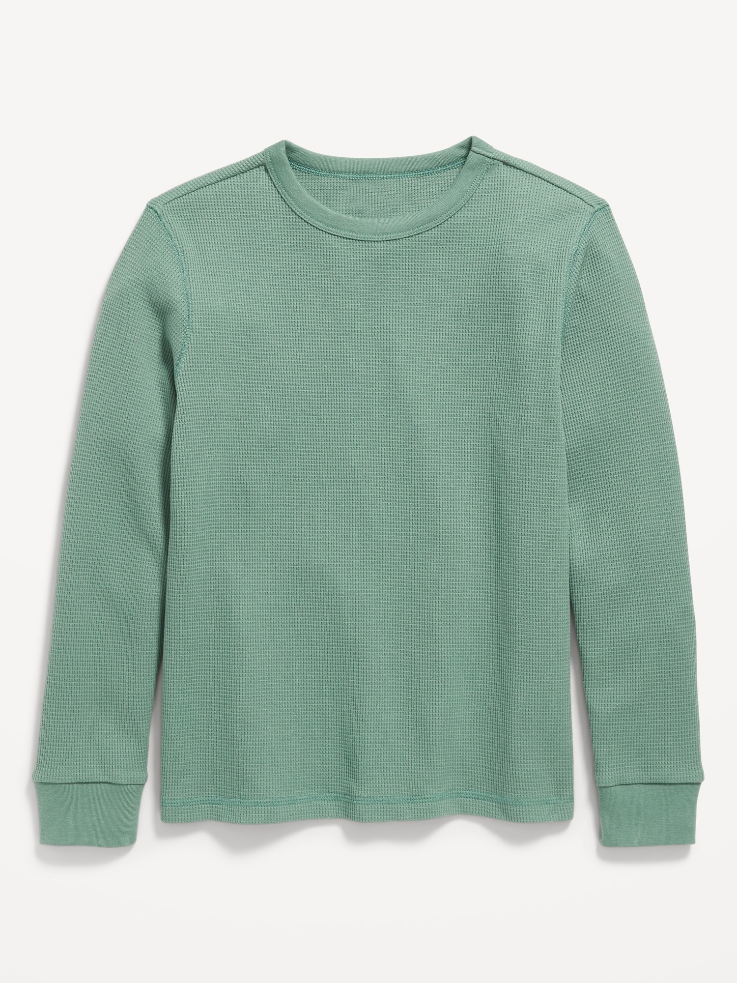 T-SHIRT À MANCHES LONGUES EN TRICOT ISOTHERME GAUFRÉ POUR GARÇON