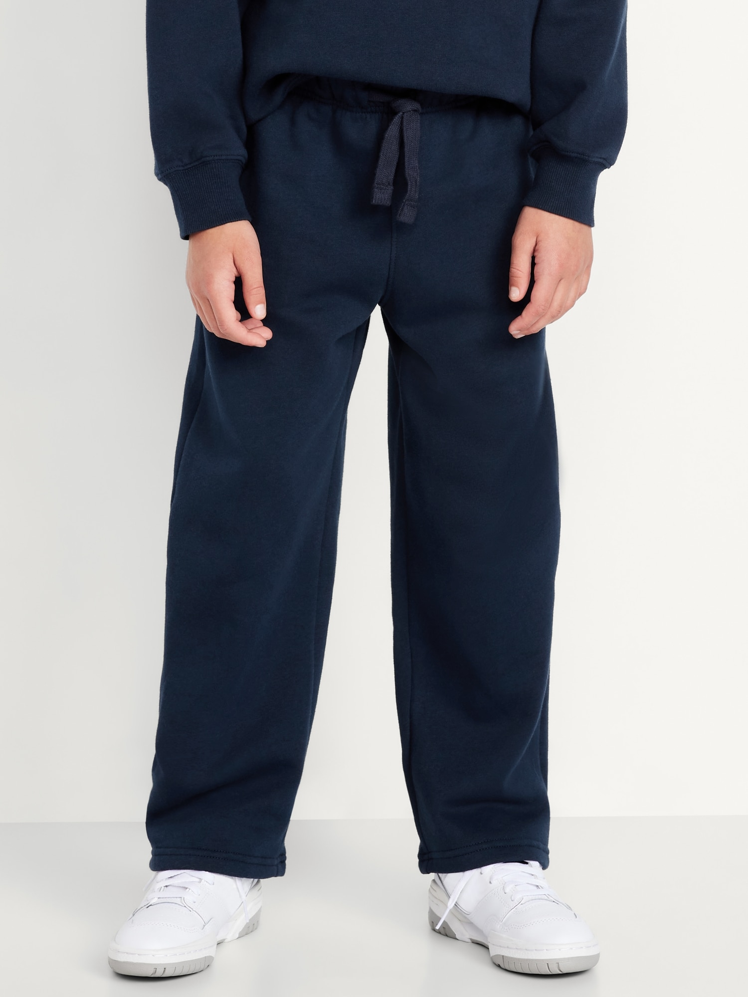 PANTALON DROIT EN COTON OUATÉ POUR GARÇON